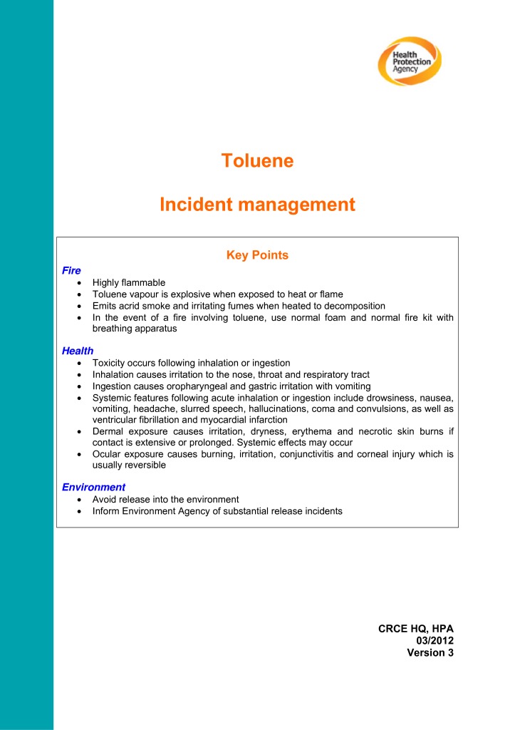 thumbnail of TOLUENE_Incident_management_v3